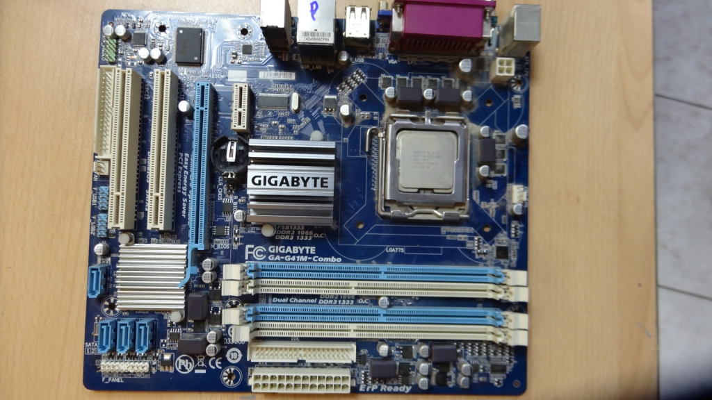 GA-G41M-Combo DDR3+DDR2+intel E5300