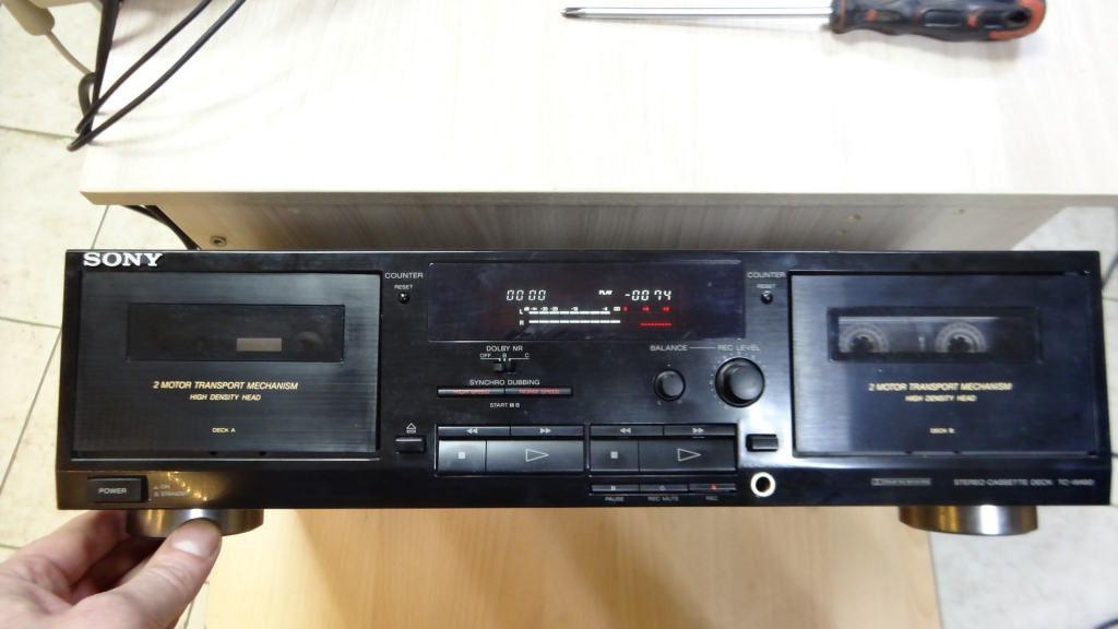 Sony TC-W490 made in Japan 92год